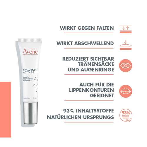 Avene Hyaluron Activ B3 dreifach korrigierende Augenpflege - 2