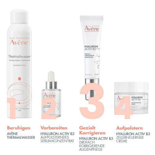 Avene Hyaluron Activ B3 dreifach korrigierende Augenpflege - 5