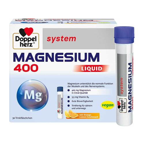 Doppelherz Magnesium 400 Liquid system Trinkampulle  - 1