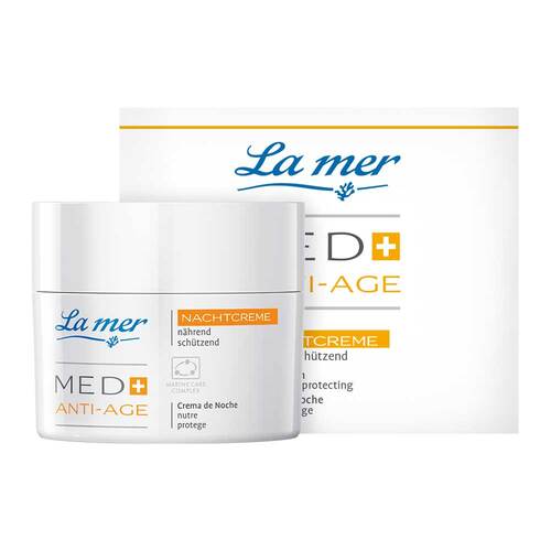 La mer Med + Anti-Age Nachtcreme ohne Parfum - 1