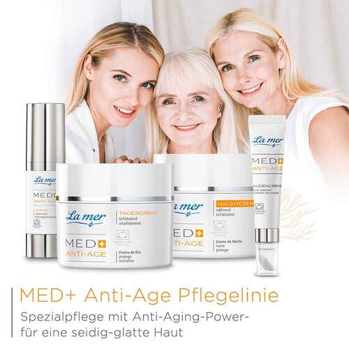 La mer Med + Anti-Age Nachtcreme ohne Parfum - 6