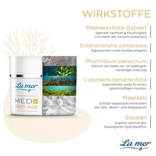 La mer Med + Anti-Age Tagescreme ohne Parfum - 2