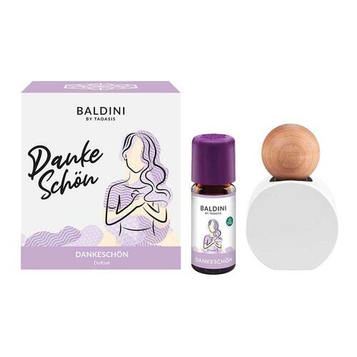 Baldini Dankesch&ouml;n Duftset &Ouml;l &amp; Vase - 1