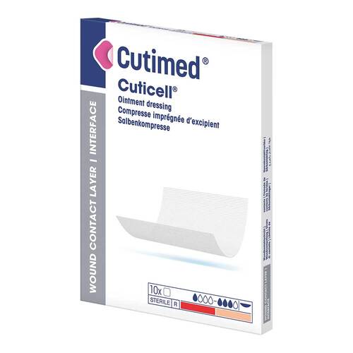 Cutimed Cuticell Salbenkompresse 7,5x20 cm - 1