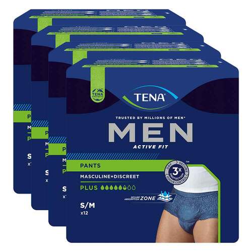 TENA® MEN ACTIVE FIT Plus Pants blau L/XL bei Inkontinenz - 1