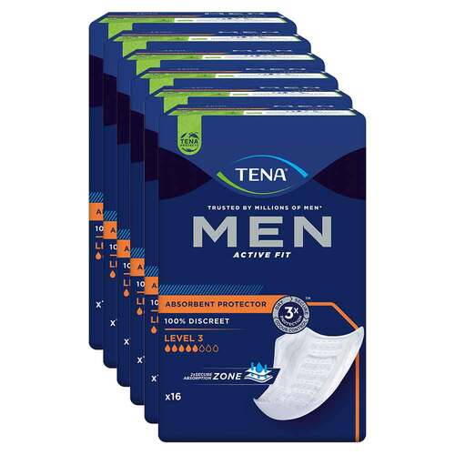 TENA® MEN ACTIVE FIT Level 3 Einlagen bei Inkontinenz - 1