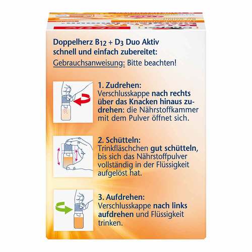 Doppelherz B12 + D3 Duo Aktiv Trinkampullen - 4