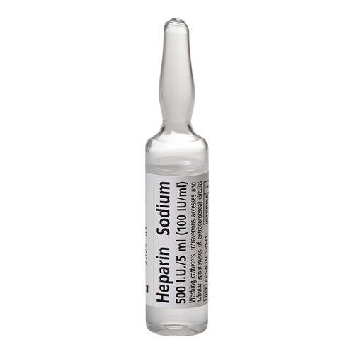 Heparin-Natrium 500 U.I. 100 U.I. /ml Sp&uuml;ll&ouml;sung  - 2