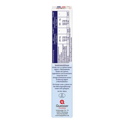 Doppelherz Omega-3 Gel-Tabs family Erdbeer Citrus system - 4