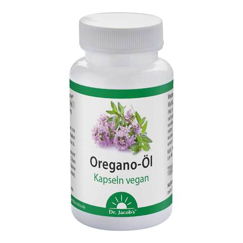 Oregano &Ouml;l Kapseln vegan Dr. Jacobs - 1