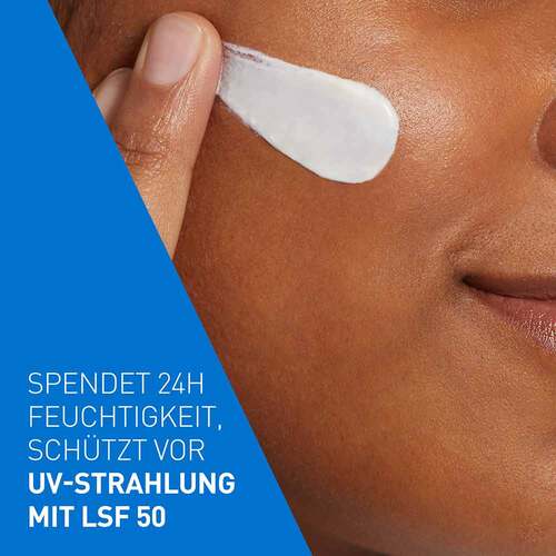 Cerave feuchtigkeitsspendende Gesichtscreme SPF 50 - 5