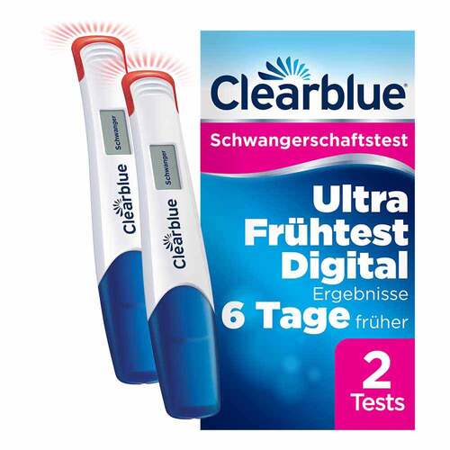 Clearblue Schwangerschaftstest Ultra Fr&uuml;htest Digital - 2