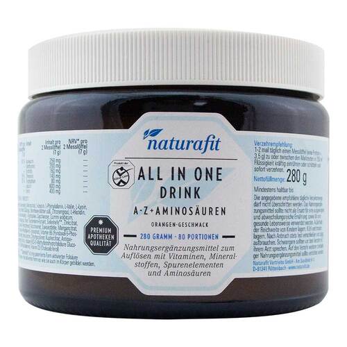 Naturafit All In One A-Z + Aminos&auml;uren Pulver - 1