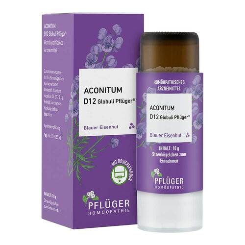 Aconitum D12 Globuli Pfl&uuml;ger Dosierspender - 1