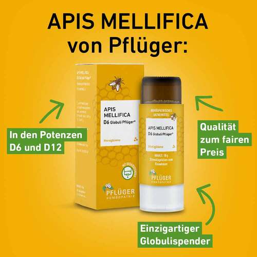 Apis Mellifica D12 Globuli Pfl&uuml;ger Dosierspender - 3