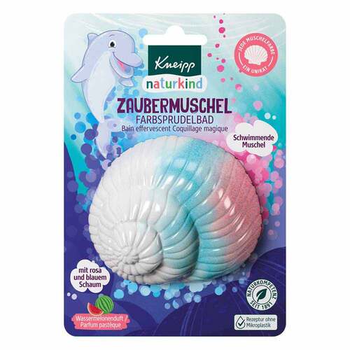 Kneipp naturkind Zaubermuschel Farbsprudelbad - 1