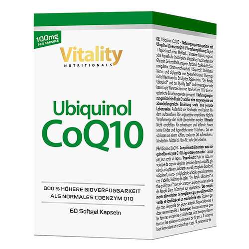 Ubiquinol COQ10 100 mg hochdosiert Weichkapseln - 2