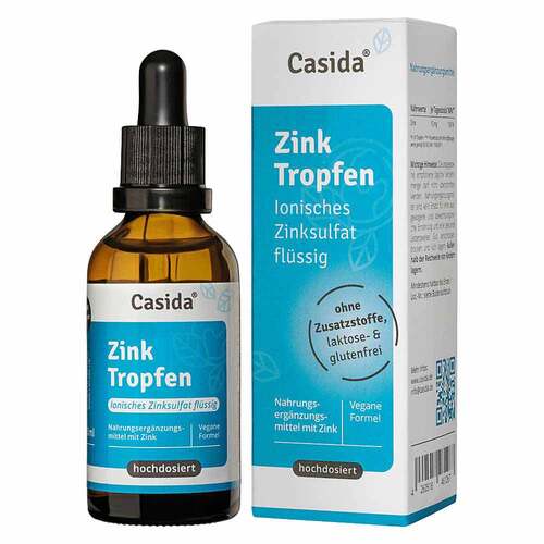 Zink Tropfen ionisches Zinksulfat fl&uuml;ssig - 1