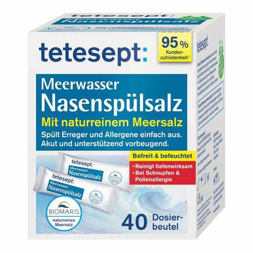 Tetesept Meerwasser Nasensp&uuml;lsalz - 1