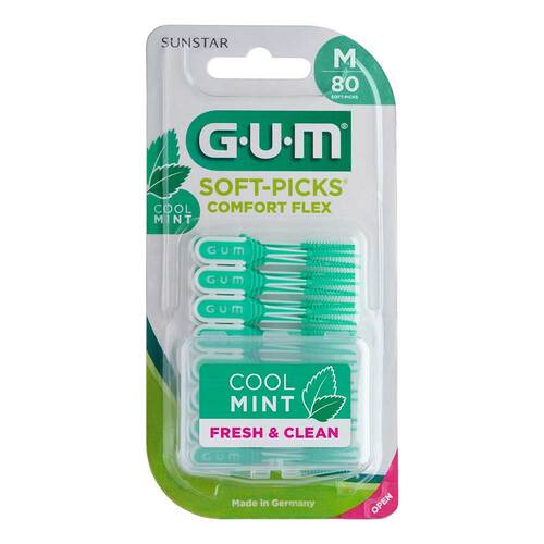 GUM Soft-Picks Comfort Flex mint medium - 1