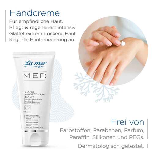 La mer Med Hand Protection Balm ohne Parfum - 3