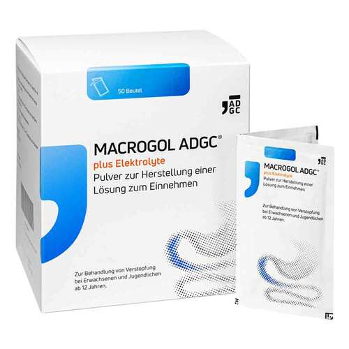 Macrogol ADGC® plus Elektrolyte Pulver zur H.e.L.zum Einnehmen  - 1
