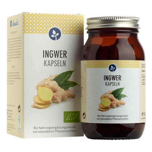 Ingwer 400 mg Bio Kapseln vegan - 1
