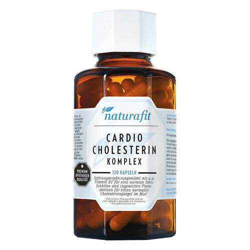Naturafit Cardio Cholesterin Komplex Kapseln - 1