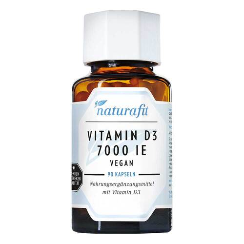 Naturafit Vitamin D3 7.000 I.E. vegan Kapseln - 1