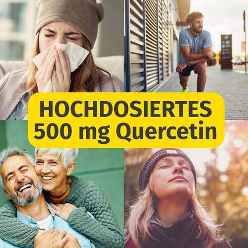 Green Naturals Quercetin 500 mg hochdosiert Kapseln  - 4