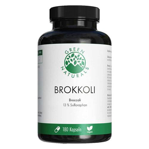 Green Naturals Brokkoli + 13% Sulforaphan vegan Kapseln  - 1