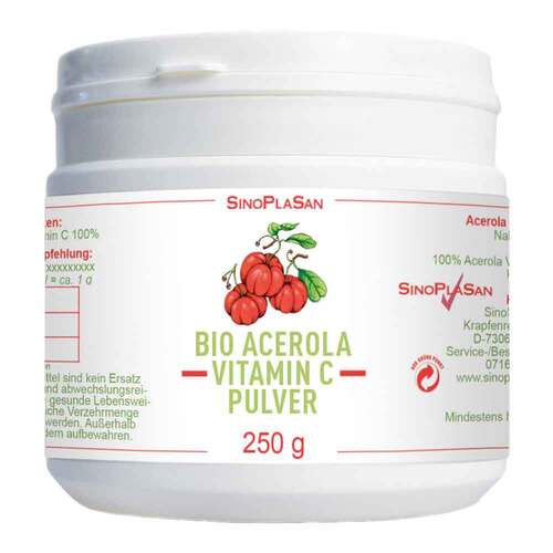 Bio Acerola Vitamin C 1000 mg Pulver - 1