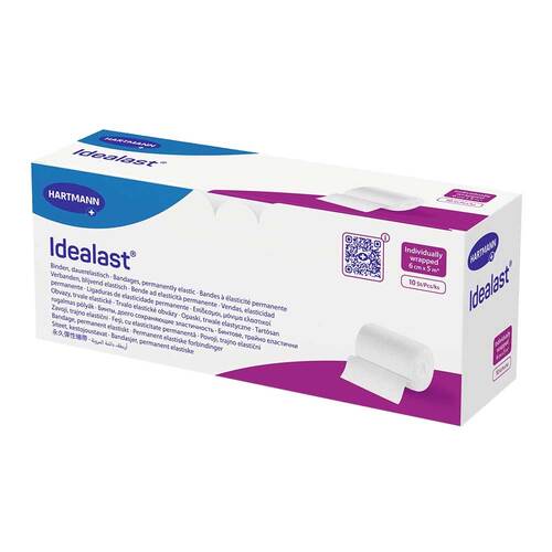 Idealast Universalbinde 6 cmx5 m wei&szlig; - 1