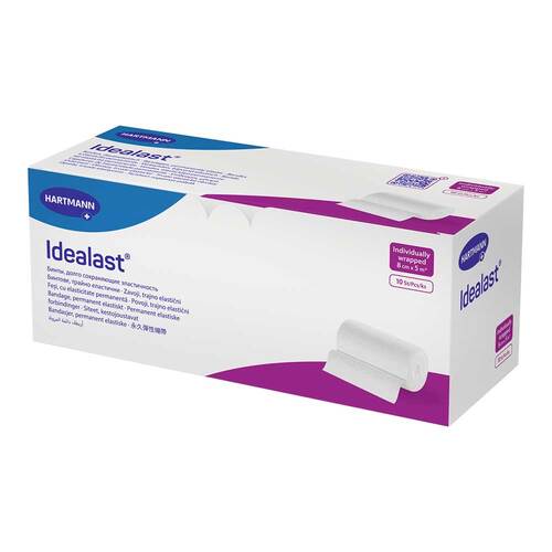 Idealast Universalbinde 8 cmx5 m wei&szlig; - 1