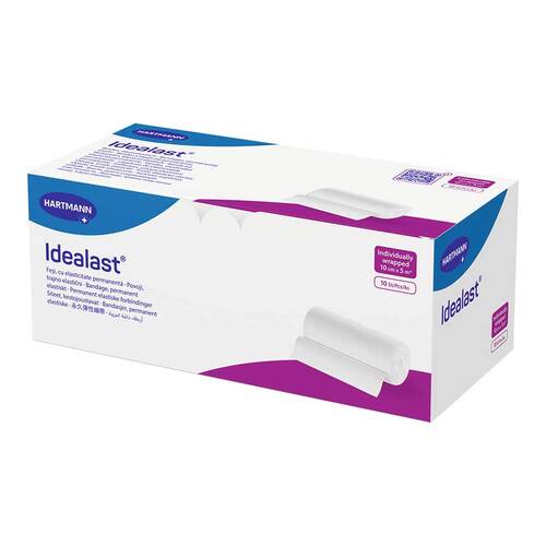 Idealast Universalbinde 10 cmx5 m wei&szlig; - 1