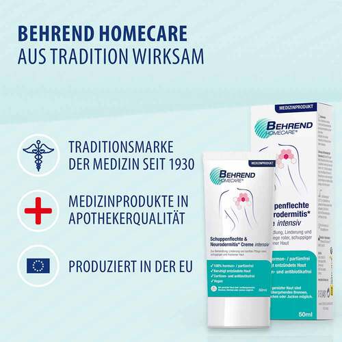 Behrend Schuppenflechte &amp; Neurodermitis Creme Intensiv  - 7