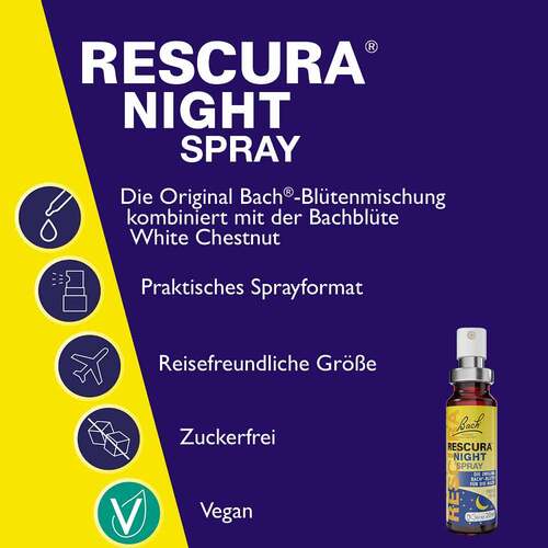 Bachbl&uuml;ten Original Rescura Night Kids Tropfen alkoholfrei  - 2