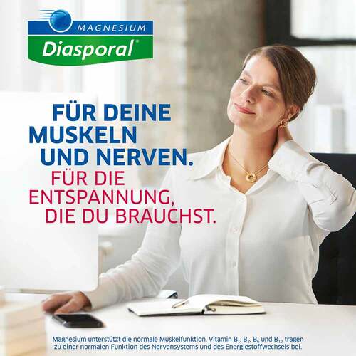 Magnesium Diasporal pro B-Vitamin-Komplex Muskeln + Nerven direkt Direktgranulat  - 5