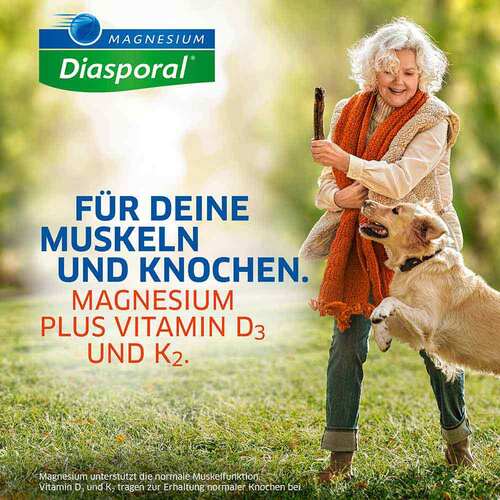 Magnesium Diasporal pro D3 + K2 Depot Muskel + Knochen Tabletten - 4