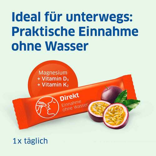 Magnesium Diasporal pro D3 + K2 Muskeln + Knochen direkt Direktgranulat - 3