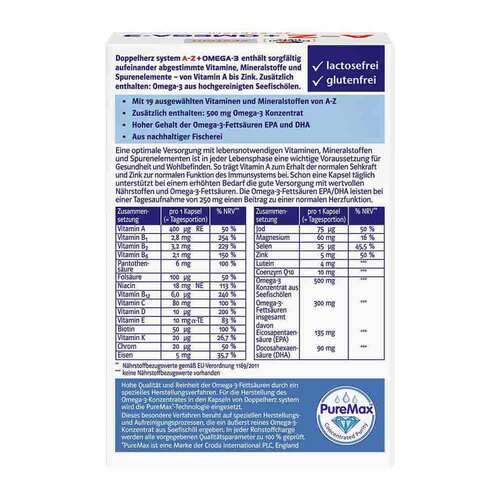 Doppelherz A-Z + Omega-3 all-in-one system Kapseln - 2