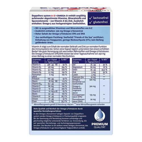 Doppelherz A-Z + Omega-3 all-in-one system Kapseln - 2