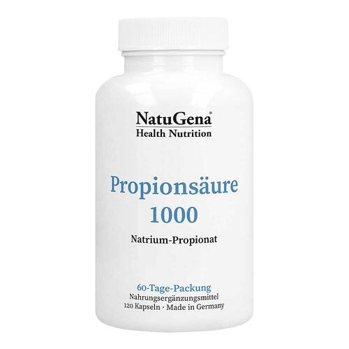 Propions&auml;ure 1000 Natrium-Propionat vegan Kapseln - 1