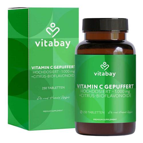 Vitamin C + Bioflavonoide 1000 mg vegan hochdosiert - 1