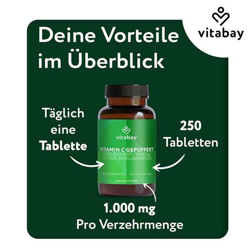 Vitamin C + Bioflavonoide 1000 mg vegan hochdosiert - 2