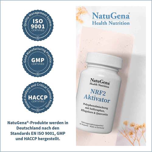 NRF2 Aktivator Gr&uuml;ntee + Curcuma + Quercetin vegan Kps - 3