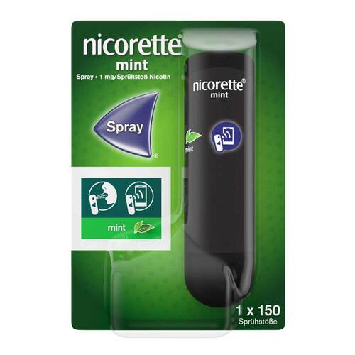 nicorette Mint Spray mit 1 mg Nikotin pro Spr&uuml;hsto&szlig; - 1