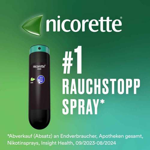 nicorette Mint Spray mit 1 mg Nikotin pro Spr&uuml;hsto&szlig; - 3