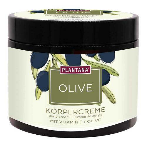 Plantana Olive K&ouml;rpercreme mit Vitamin-E - 1