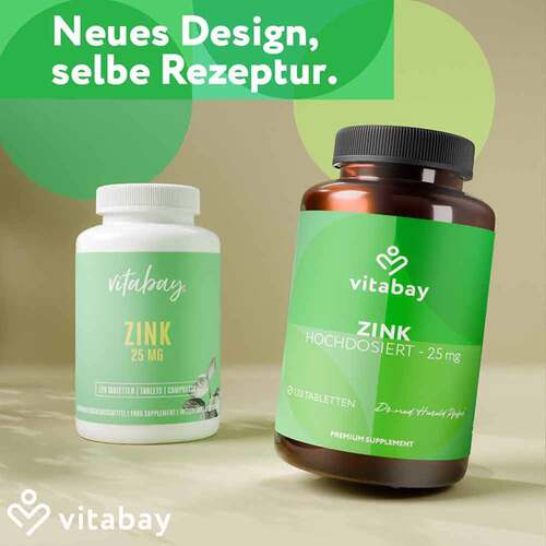 Zink 25 mg aus Zinkcitrat vegan hochdosiert Tabletten  - 3